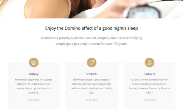 Domino-Beds-website