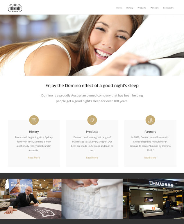Domino-Beds-website